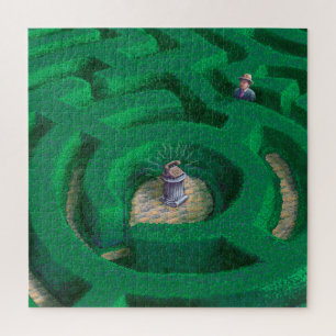 Puzzle Hedge Maze