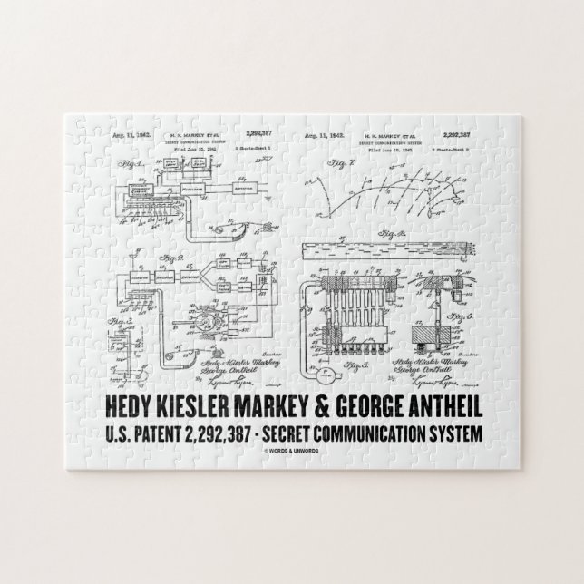 Puzzle Hedy Kiesler Markey G Antheil (Horizontal)