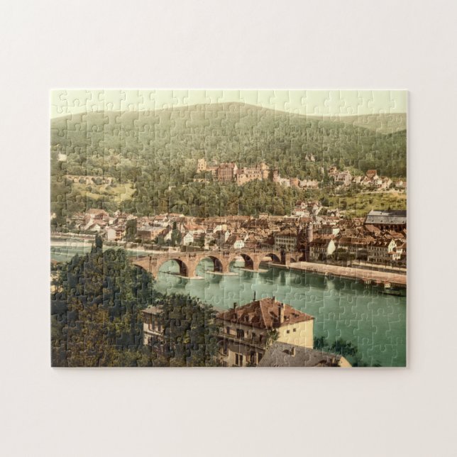 Puzzle Heidelberg I, Bade-Wurtemberg, Allemagne (Horizontal)