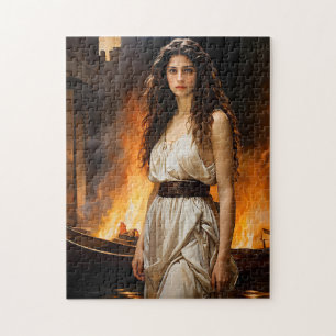 Puzzle « Hélène intemporelle : catalyseur de Troie »