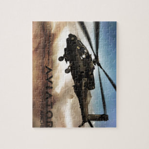 Puzzle Hélicoptère d'AH-64 Apache