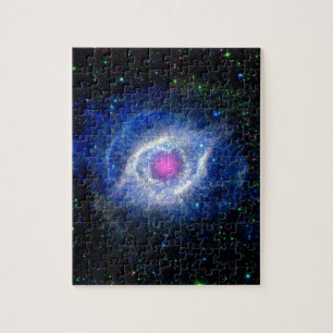 Puzzle Helix Nebula Œil de Dieu Photo spatiale en ultravi