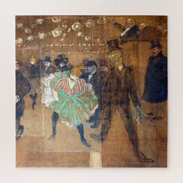 Puzzle Henri de Toulouse-Lautrec - Danse à la Rouge (Vertical)