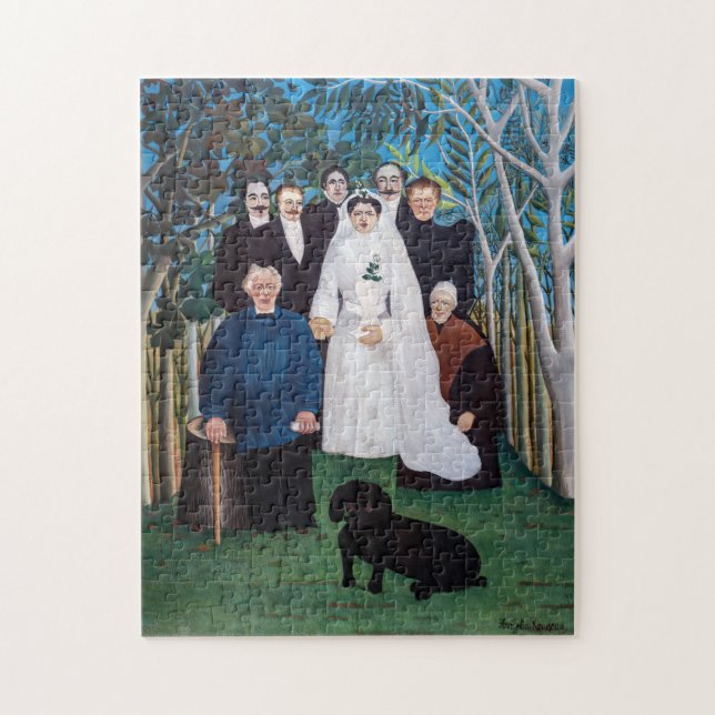 Puzzle Henri Rousseau - La fête de mariage (Vertical)