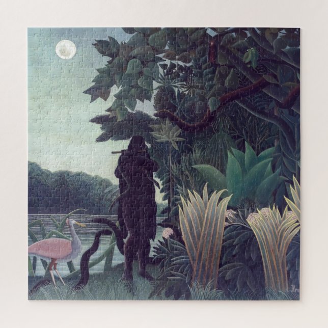 Puzzle Henri Rousseau - Le Charmeur Des Serpents (Vertical)