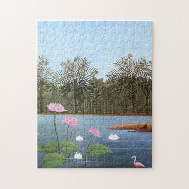 Puzzle Henri Rousseau - Les Flamants roses (Vertical)
