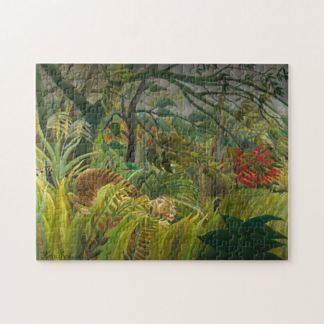 Puzzle Henri Rousseau - Surpris ! (Horizontal)