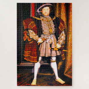 Puzzle Henry VIII Tudors Histoire King England six femmes