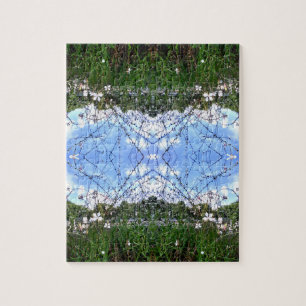 Puzzle Herbe Verte Ciel Bleu