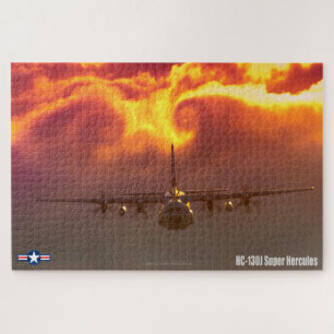 Puzzle HERCULES SUPER HC-130J (20 x 30 POUCES)