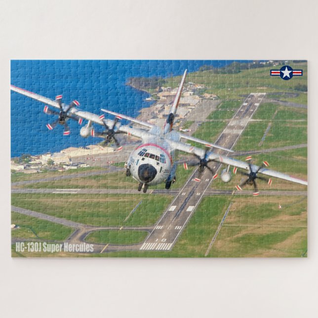 Puzzle HERCULES SUPER HC-130J (20 x 30 POUCES) (Horizontal)