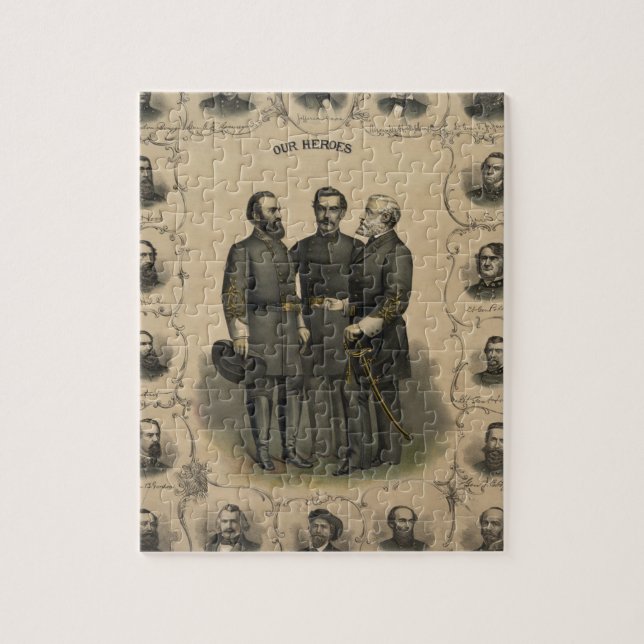 Puzzle Héros de la guerre civile (Vertical)