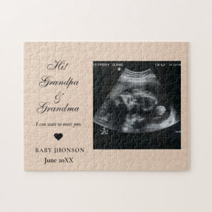 Puzzle Hi Grand-mère et grand-père Photo Ultrasound