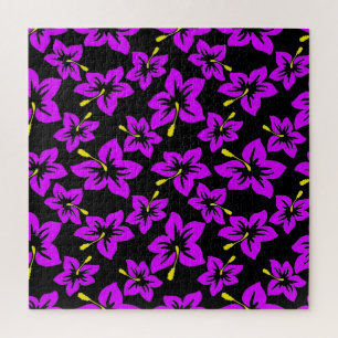 Puzzle Hibiscus hawiens tropicaux