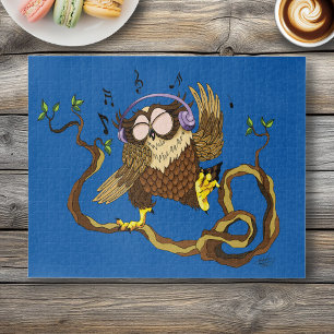 Puzzle Hibou mélomane