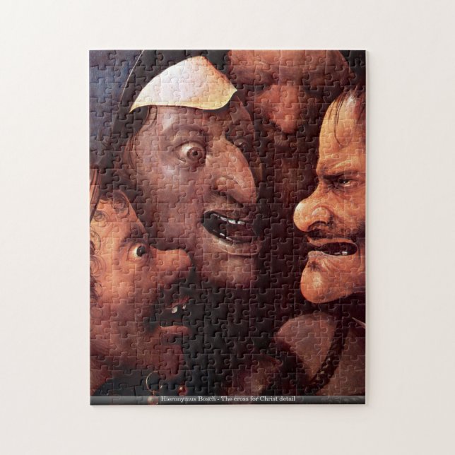Puzzle Hieronymus Bosch - la croix pour le petit groupe (Vertical)