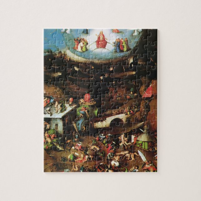 Puzzle Hieronymus Bosch- le dernier jugement (détail) (Vertical)