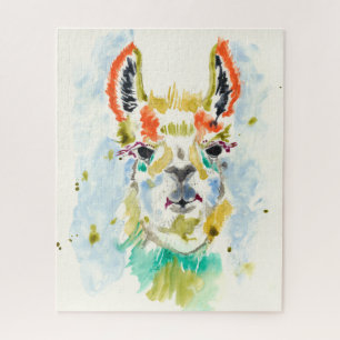 Puzzle Hifi Llama - portrait