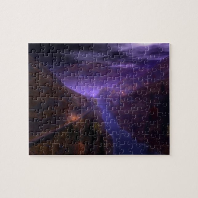 Puzzle Highland Home Lights (Horizontal)