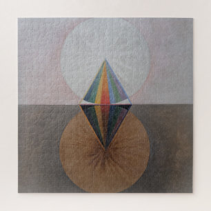 Puzzle Hilma Af Klint, Le Swan No.12, Art Abstrait