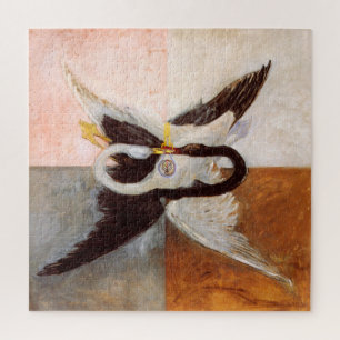 Puzzle Hilma Af Klint, Le Swan No.24, Art Abstrait