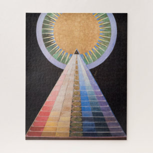 Puzzle Hilma Af Klint, Retable No.1, Art Abstrait