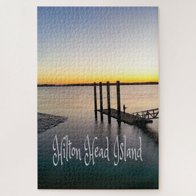 Puzzle Hilton Head Island Caroline du Sud (Vertical)