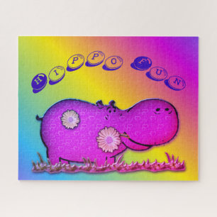 Puzzle hippo