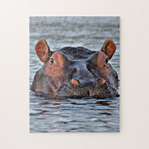 Puzzle hippo