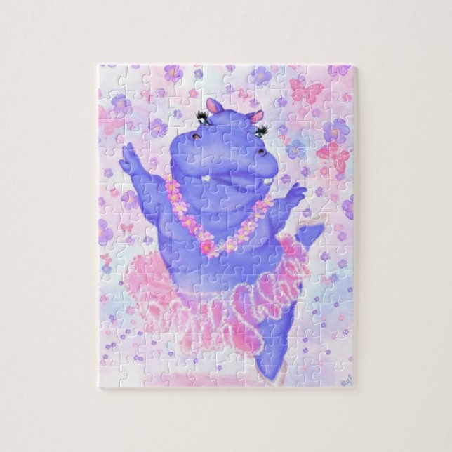 Puzzle Hippo Prima Ballerina - Bonne danseuse (Vertical)