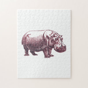 Puzzle Hippopotame