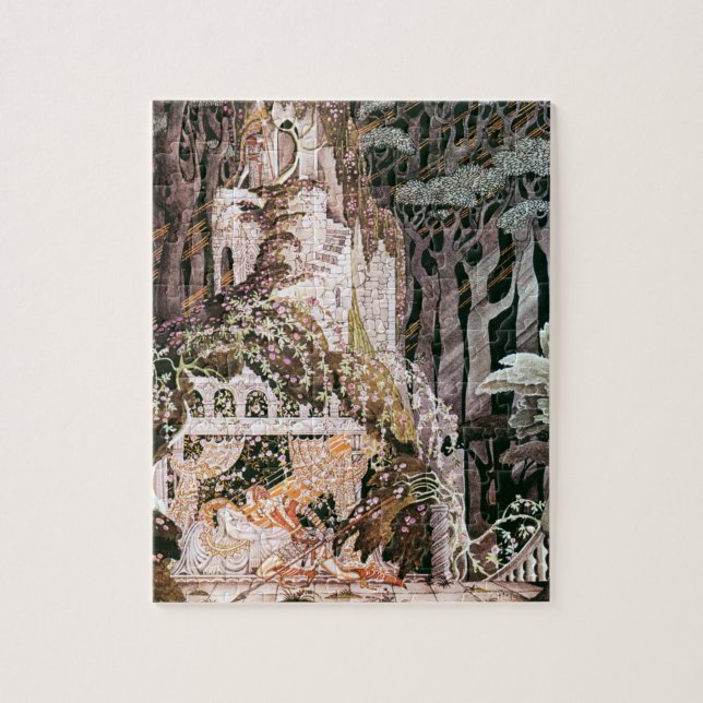 Puzzle Histoire vintage de Rosebud illustration Kay Niels (Vertical)