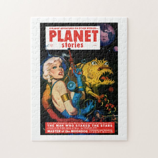 Puzzle Histoires de planètes (juil, 1952) (Vertical)