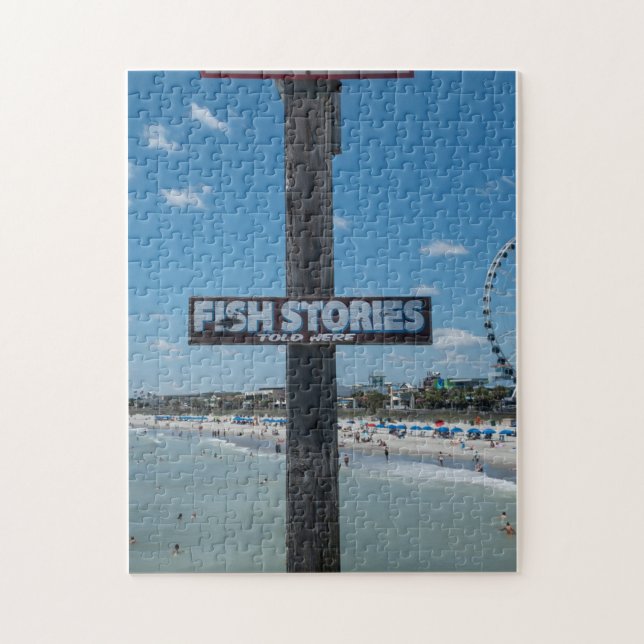 Puzzle Histoires De Poissons Racontées Ici (Vertical)