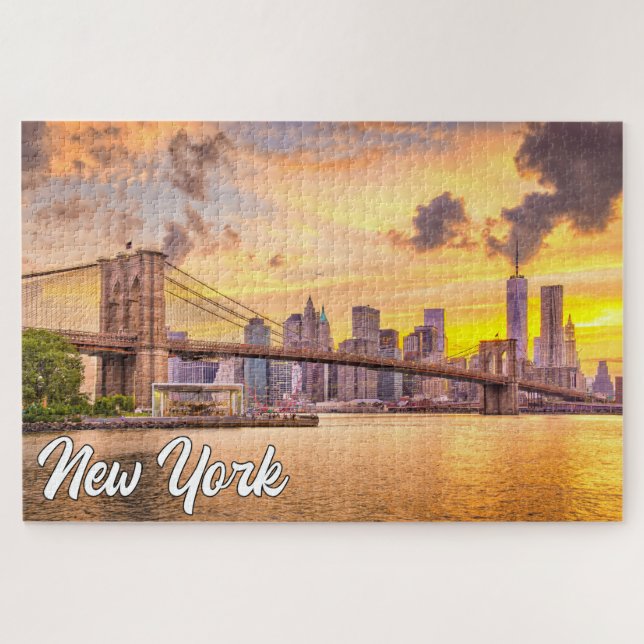 Puzzle Historique Manhattan, New York, USA (Horizontal)
