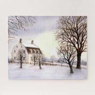 Puzzle Hiver en Nouvelle-Angleterre