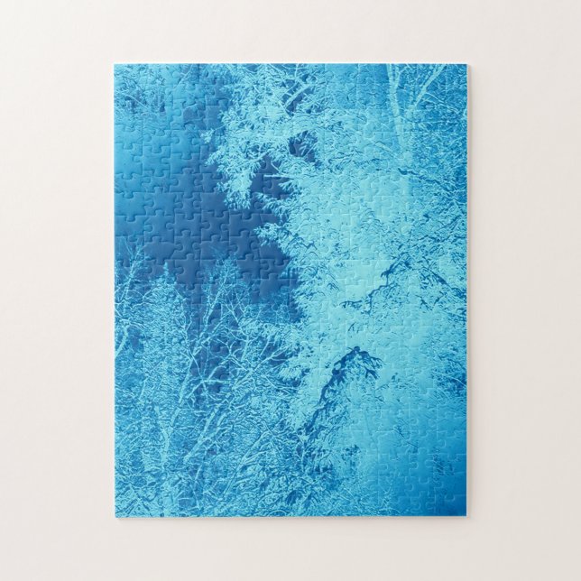 Puzzle Hiver glacial... (Vertical)