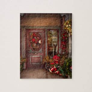Puzzle Hiver - Magasin - Paré pour les fêtes