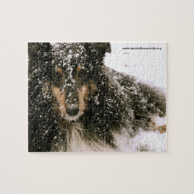 Puzzle Hiver Sheltie (Horizontal)