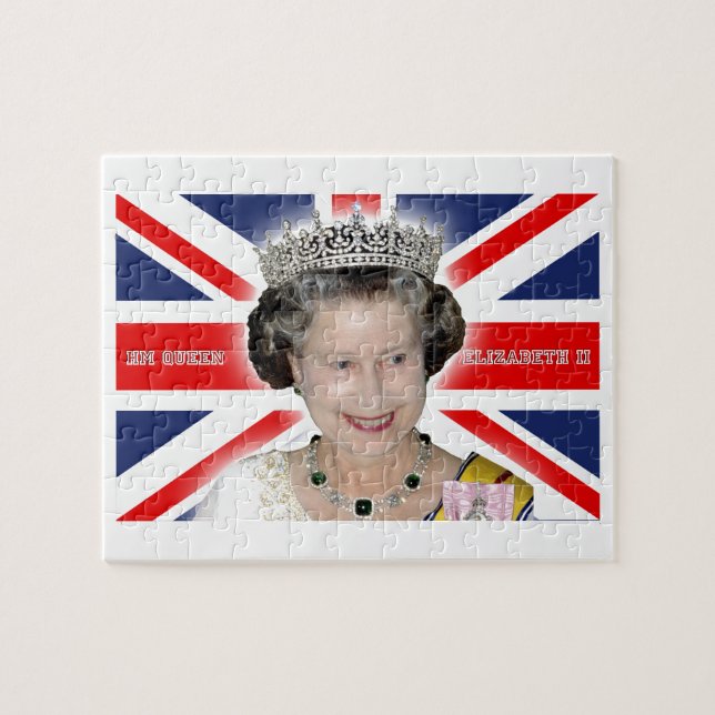 Puzzle HM Queen Elizabeth II - Photo Pro (Horizontal)