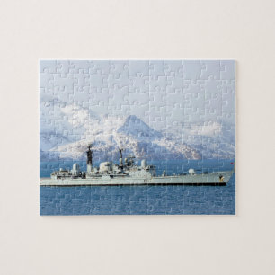 Puzzle HMS Edinburgh - Détruiseur nautique Vintage