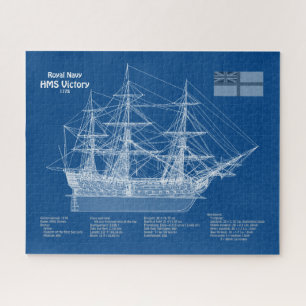 Puzzle HMS Victory - Plan de plan des navires ABD