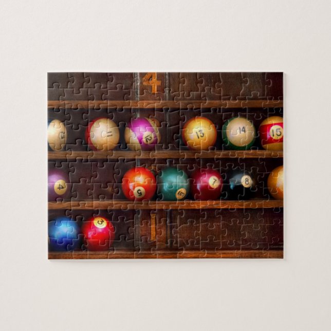 Puzzle Hobby - Pool - Jouons au billard (Horizontal)