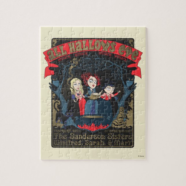 Puzzle Hocus Pocus All Hallows’ Eve Enchantant (Vertical)