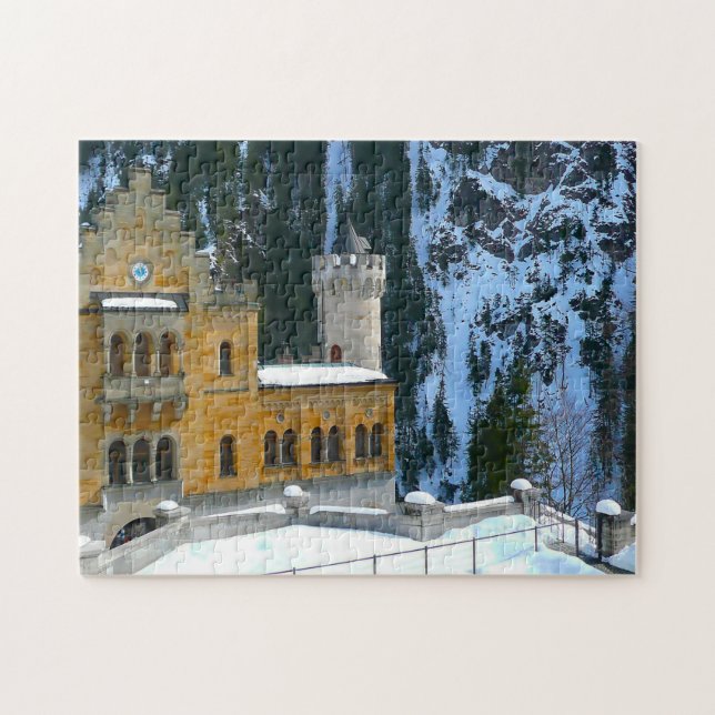 Puzzle Hohenschwangau Allemagne. (Horizontal)