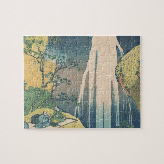 Puzzle Hokusai Amida Cascade Japon (Horizontal)