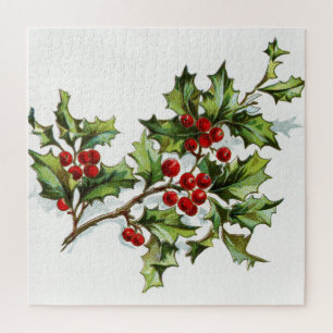 Puzzle HollyBerries 001