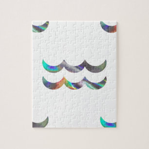 Puzzle hologram Aquarius