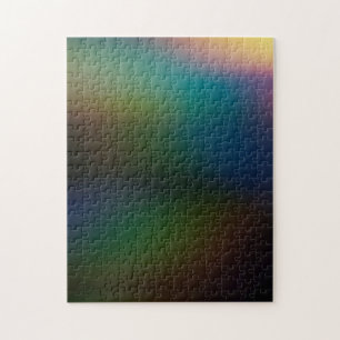 Puzzle Hologramme profond et foncé, irruption lustrée e