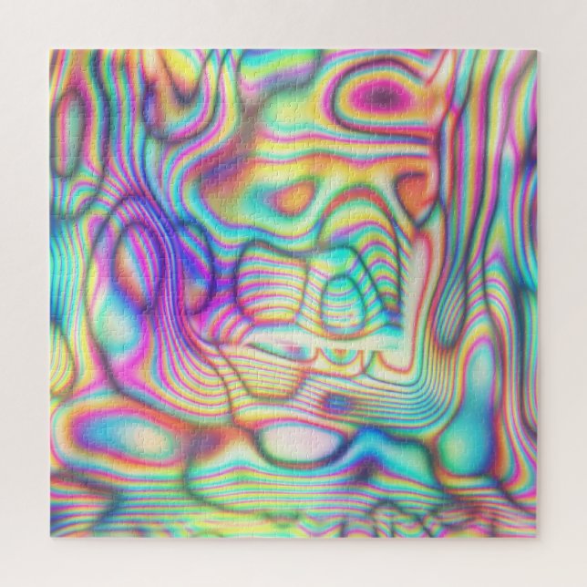 Puzzle Holographie couleur Trippy Holo (Vertical)